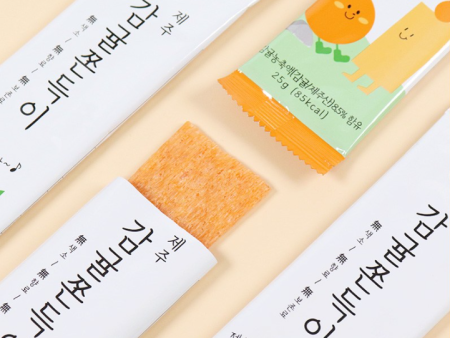 순수한집 Jeju Tangerine Jjondegi(쫀득이) 25g*15pack Fashion