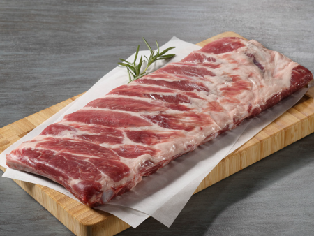 St. Louis Style Spare Ribs - 1 Rack Approximately 2.5 lb For Sale