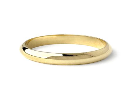 Classic Wedding Ring D Shape 2.5mm Band Online