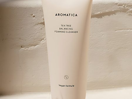 AROMATICA Tea Tree Balancing Foaming Cleanser 180ml on Sale