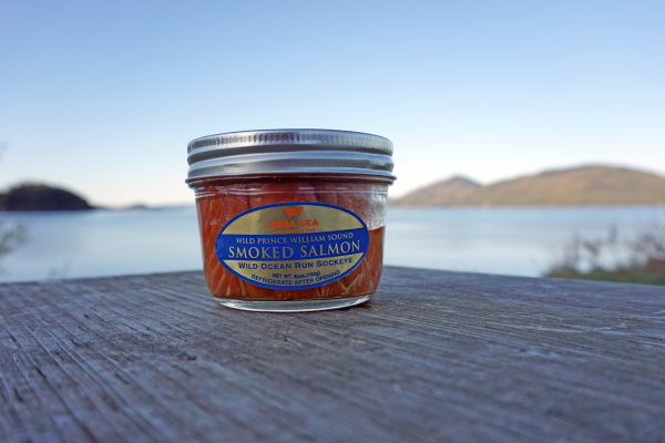 Smoked Salmon Jar, Prince William Sound Sockeye Hot on Sale