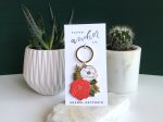 Irene Floral Keychain | Stocking Stuffers | Holiday Gift Fashion