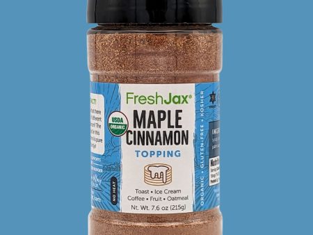 Maple Cinnamon Dessert Topping Organic Supply