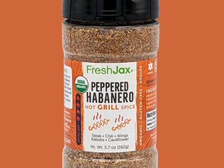 Peppered Habanero Hot Grill Seasoning Organic Online now