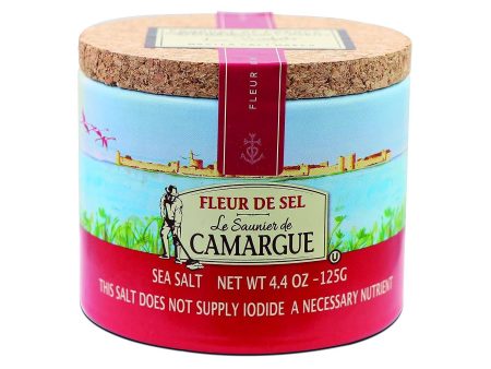 Saunier De Camargue Fleur De Sel Sea Salt, 125g on Sale