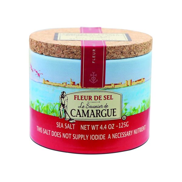 Saunier De Camargue Fleur De Sel Sea Salt, 125g on Sale