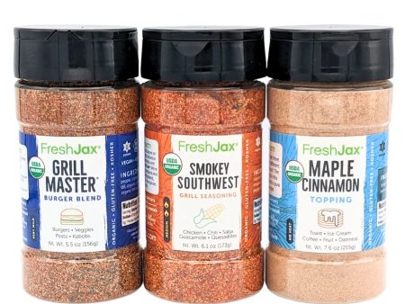 Seasonings Variety Organic Trio Discount