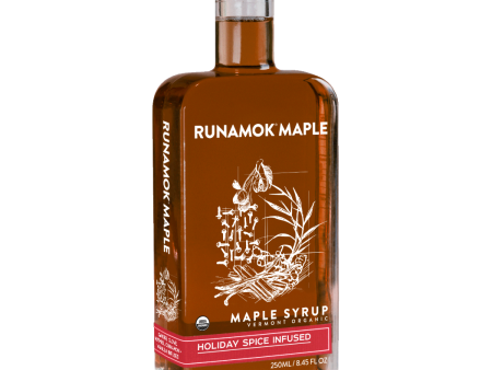 Holiday Spice Infused Maple Syrup For Discount