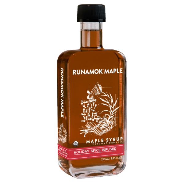 Holiday Spice Infused Maple Syrup For Discount