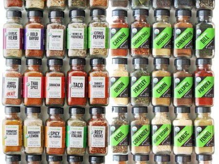 Seasonings + Spice Essentials Organic 50-pack Starter Collection Online now