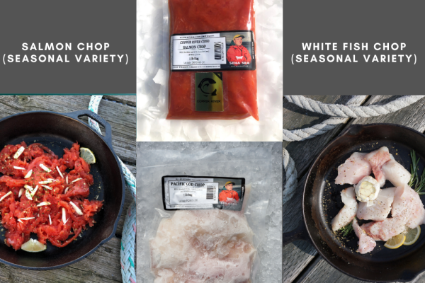 Seasonal Variety Chop (salmon & white fish) Online