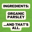 Organic Parsley Discount