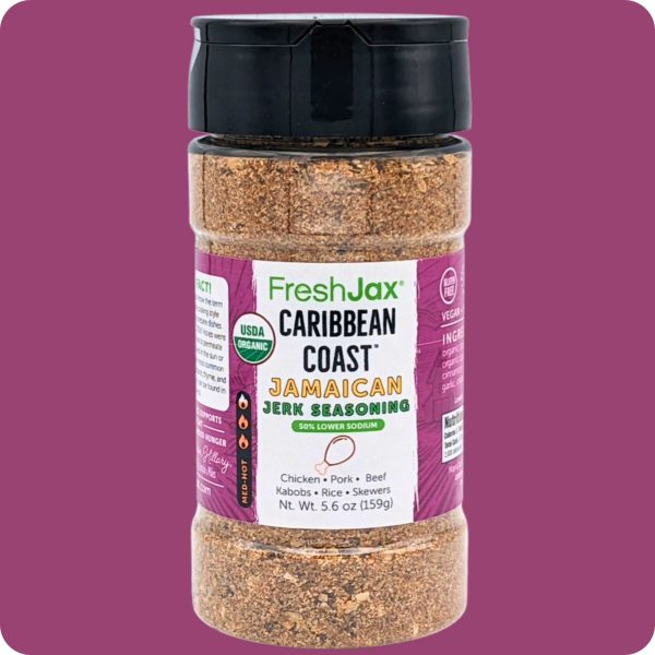 Caribbean Coast Jamaican Jerk Seasoning Organic Fashion