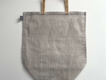 100% cotton gauze net eco produce bags with handle - large: Grey Online Hot Sale