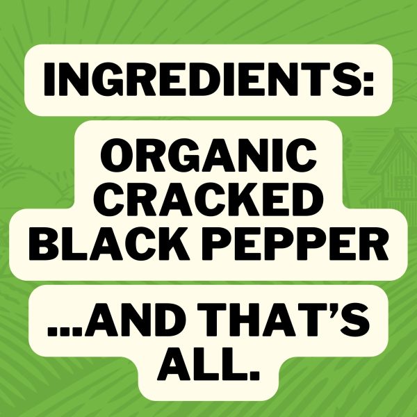 Organic Cracked Black Pepper Supply