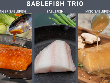 Sablefish (Black Cod) Trio For Cheap