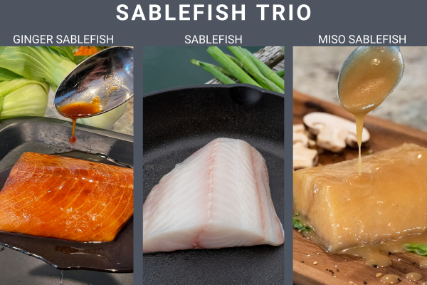 Sablefish (Black Cod) Trio For Cheap